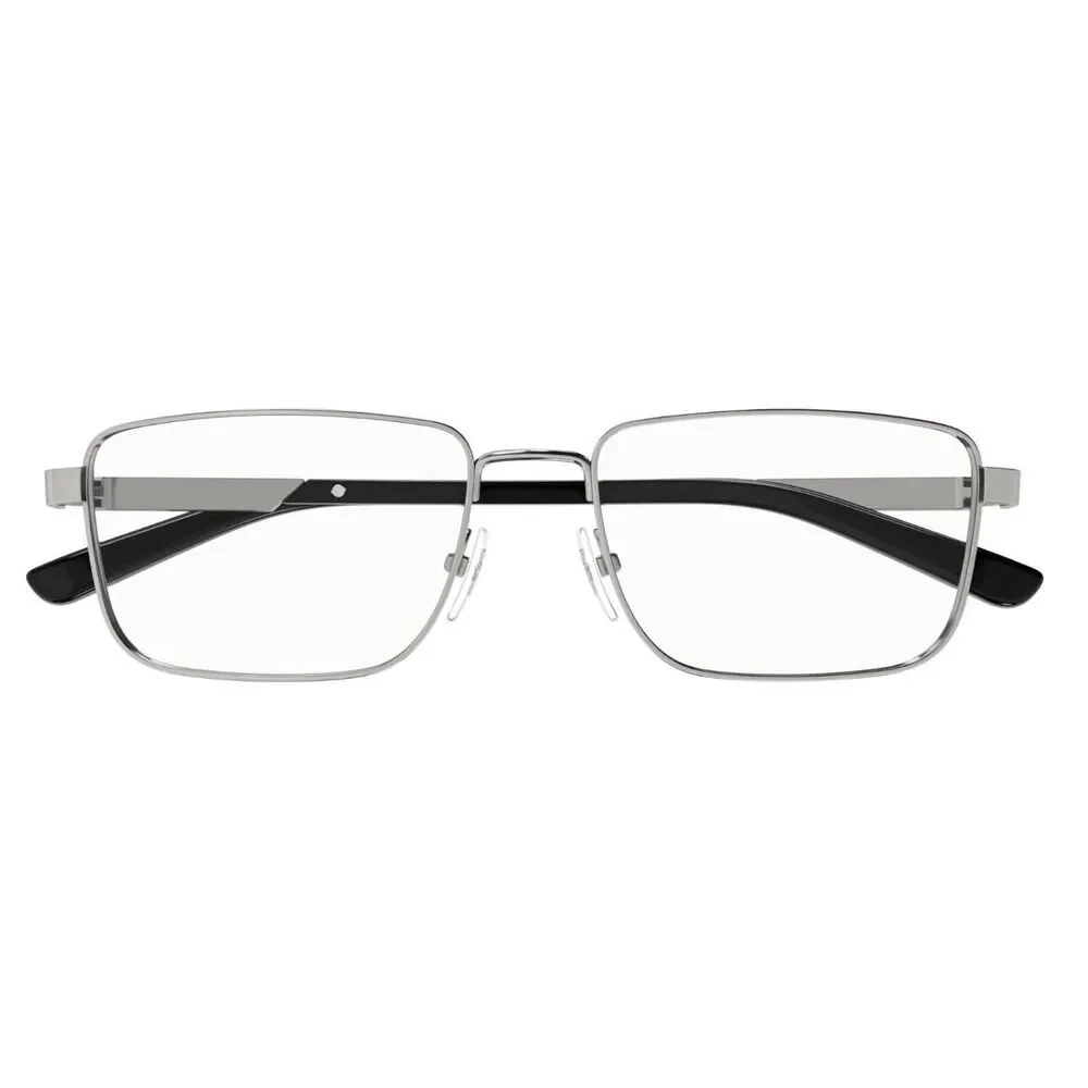 Gucci GG1291O Eyeglasses Gunmetal/Black Acetate/Metal Oval